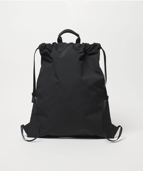 STANDARD SUPPLY(スタンダードサプライ)の「【別注】<STANDARD SUPPLY>ナップサック リュック(トートバッグ・メンズ・ブラック・FREE)」の6枚目の写真