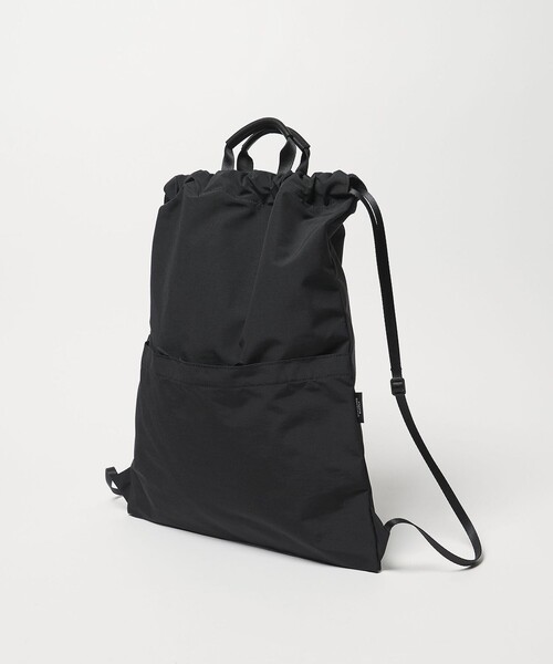 STANDARD SUPPLY(スタンダードサプライ)の「【別注】<STANDARD SUPPLY>ナップサック リュック(トートバッグ・メンズ・ブラック・FREE)」の7枚目の写真