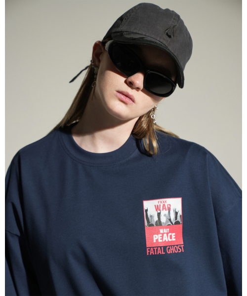 FATAL GHOST(フェイタルゴースト)の「Peace NV(Tシャツ/カットソー・メンズ・その他・MEDIUM/X-LARGE/XXX-LARGE)」の7枚目の写真