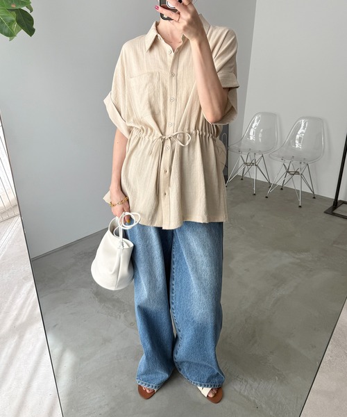 model：H166　着用サイズ：F