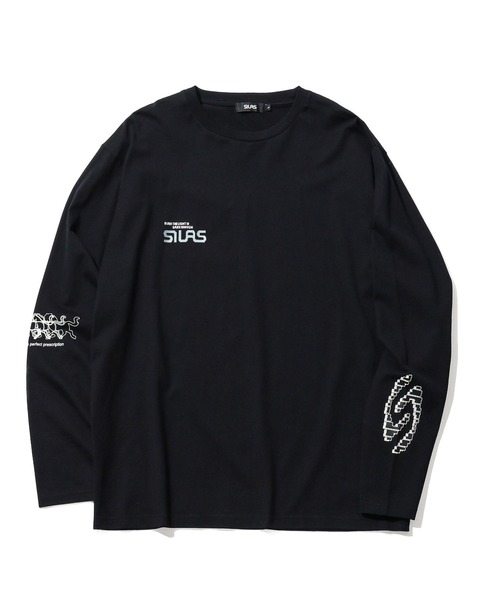 SILAS(サイラス)の「DOT MATRIX L/S TEE(Tシャツ/カットソー・メンズ・ホワイト/ネイビー/ブラック・L/M/XL)」の22枚目の写真
