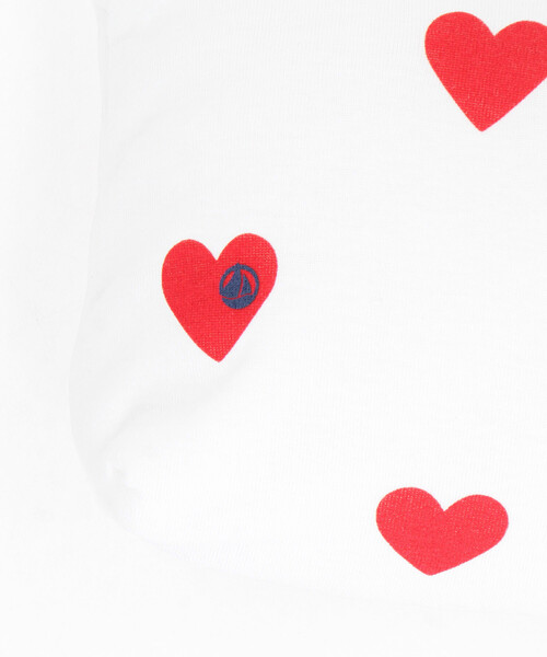 FREAK'S STORE（フリークスストア）の「PETIT BATEAU/プチバトー ハートプリントポーチ/化粧ポーチ（ポーチ・レディース・その他16・ONE SIZE）」の5枚目の写真