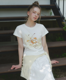 アロハ-イエローフラワーTシャツ