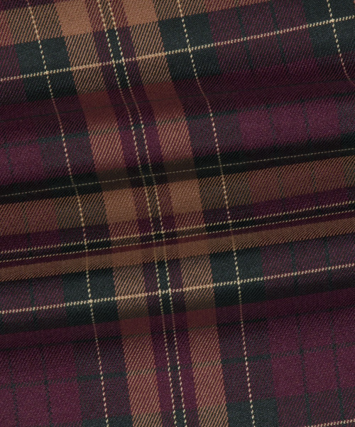 WKNDRS(ウィーキャンドース)の「PLAID EASY SHORTS (BURGUNDY)(その他パンツ・レディース・その他・MEDIUM/LARGE/X-LARGE)」の5枚目の写真