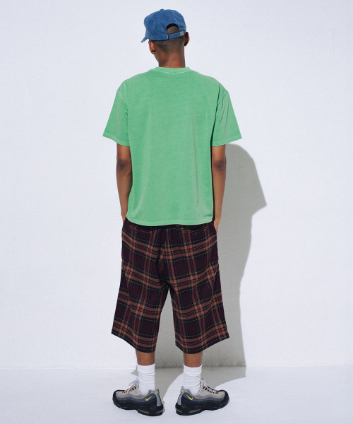 WKNDRS(ウィーキャンドース)の「PLAID EASY SHORTS (BURGUNDY)(その他パンツ・レディース・その他・MEDIUM/LARGE/X-LARGE)」の8枚目の写真