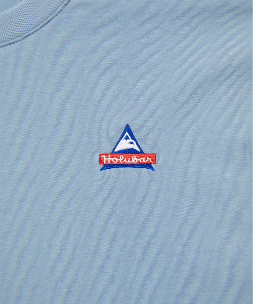 HOLUBAR（ホルバー）の「Basic Logo T Shirt Pale Blue（Tシャツ/カットソー・メンズ・その他・SMALL/MEDIUM/LARGE/X-LARGE）」の4枚目の写真