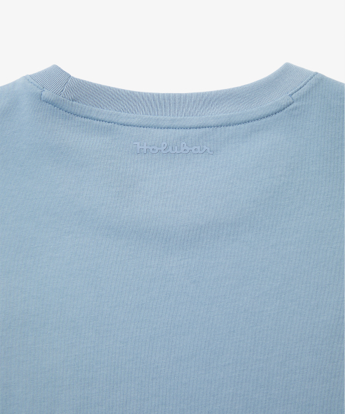 HOLUBAR（ホルバー）の「Basic Logo T Shirt Pale Blue（Tシャツ/カットソー・メンズ・その他・SMALL/MEDIUM/LARGE/X-LARGE）」の8枚目の写真