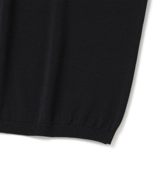 KNITTED(ニッティド)の「シェロン冷感シングルクロップニット_ラウンド5カラー(ニット/セーター・メンズ・チャコール/ネイビー/ブラウン/ライトグレー/ブラック・MEDIUM/LARGE/X-LARGE)」の17枚目の写真