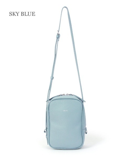 Beau're(ヴュレ)の「【BEAURE/ビュレ】縦型 ミニ ショルダー Bag B-26131(ショルダーバッグ・レディース・ブルー/ブラック・FREE)」の22枚目の写真