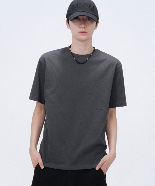 MISEKISEOUL MEN(ミセキソウルメンズ)の「Yuyake graphic short sleeve CHARCOAL(Tシャツ/カットソー・メンズ・その他・1/2)」の1枚目の写真