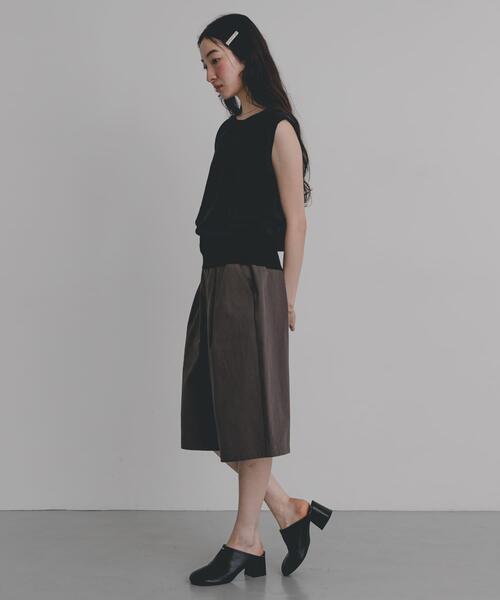 SENSE OF PLACE by URBAN RESEARCH（センスオブプレイスバイアーバンリサーチ）の「『洗濯可』シルクミックスショルダータックセーター（ニット/セーター・レディース・レッド/ブラック/アイボリー・ONE）」の17枚目の写真
