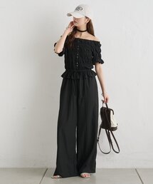 セール】IENA LA BOUCLE インディゴコーデュロイオールインワン