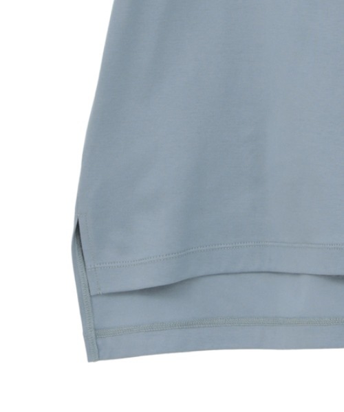 INGEBORG（インゲボルグ）の「ブランドロゴTシャツ（Tシャツ/カットソー・レディース・ホワイト/ブラック/ピンク/サックスブルー/グレイッシュベージュ・FREE）」の9枚目の写真