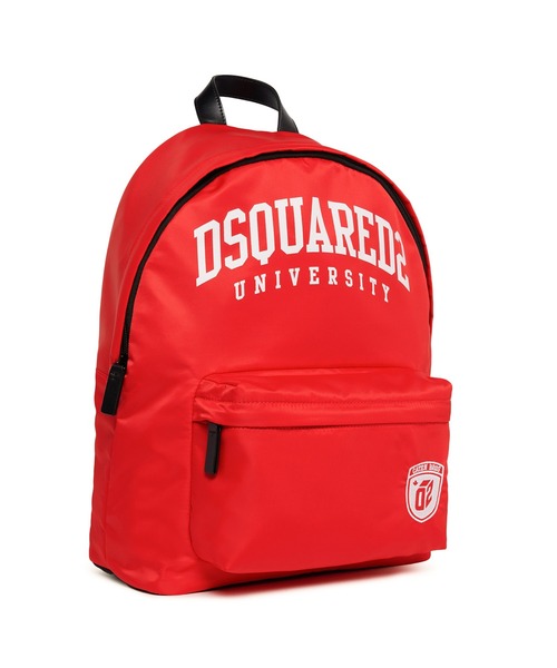 DSQUARED2（ディースクエアード）の「DSQUARED2（ディースクエアード）Kids & Junior ブランドロゴバックパックリュック（バックパック/リュック・キッズ・レッド/ネイビー・ONE SIZE）」の7枚目の写真