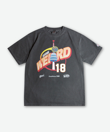 WEIRDWORLD（ウィアード ワールド）の「ウィアードタワー ピグメントTシャツ チャコール（Tシャツ/カットソー）」