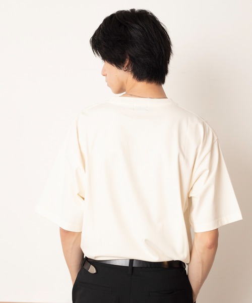 LUCY(ルーシー)の「LUCY/マルチファンクッションルーズT(Tシャツ/カットソー・メンズ・オフホワイト/ブラウン/ブラック・MEDIUM/LARGE)」の20枚目の写真
