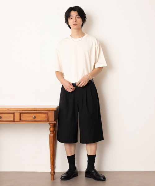 LUCY(ルーシー)の「LUCY/マルチファンクッションルーズT(Tシャツ/カットソー・メンズ・オフホワイト/ブラウン/ブラック・MEDIUM/LARGE)」の21枚目の写真