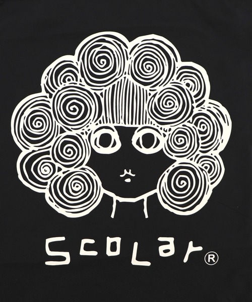 ScoLar(スカラー)の「662446:スカラーちゃん ナップサック(バックパック/リュック・レディース・ブラック/グリーン/レッド/アイボリー/パープル・FREE)」の10枚目の写真