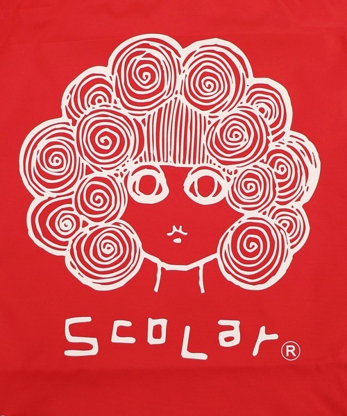 ScoLar(スカラー)の「662446:スカラーちゃん ナップサック(バックパック/リュック・レディース・ブラック/グリーン/レッド/アイボリー/パープル・FREE)」の11枚目の写真