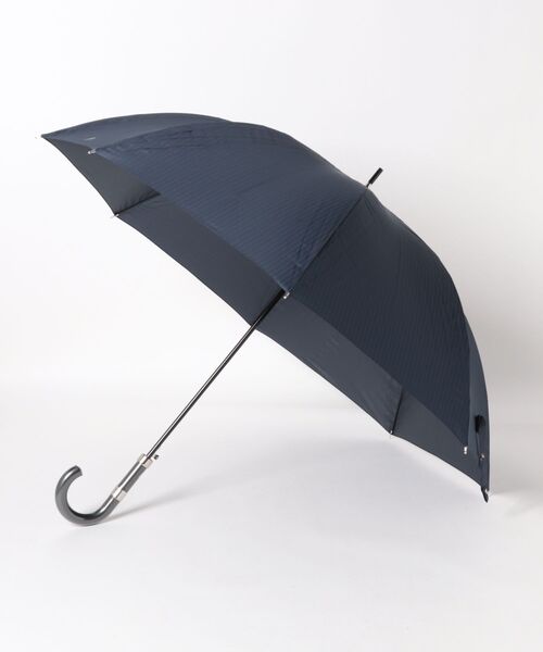 POLO RALPH LAUREN(ポロ ラルフ ローレン)の「長傘 雨傘 大きめ ”ストライプ ポニー 65cm”(長傘・メンズ・ダークブルー/ダークグレー/ブラック・FREE)」の3枚目の写真
