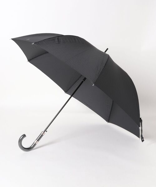 POLO RALPH LAUREN(ポロ ラルフ ローレン)の「長傘 雨傘 大きめ ”ストライプ ポニー 65cm”(長傘・メンズ・ダークブルー/ダークグレー/ブラック・FREE)」の2枚目の写真