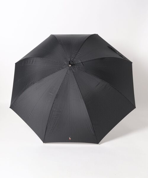 POLO RALPH LAUREN(ポロ ラルフ ローレン)の「長傘 雨傘 大きめ ”ストライプ ポニー 65cm”(長傘・メンズ・ダークブルー/ダークグレー/ブラック・FREE)」の6枚目の写真