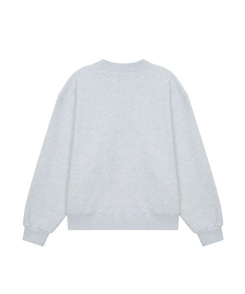 MTTIRE（マティレ）の「BASIC LOGO SWEATSHIRT / LIGHT GRAY（スウェット・レディース・その他・MEDIUM/LARGE/X-LARGE/SMALL）」の2枚目の写真