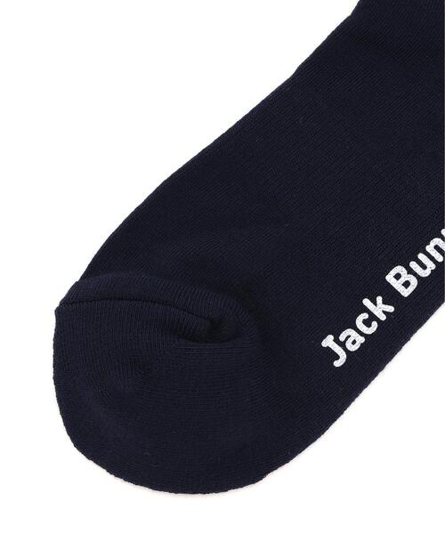 Jack Bunny!!（ジャックバニー）の「【Jack Bunny!!】晩夏用ハイソックス (LADIES)（ソックス/靴下・レディース・ホワイト/ネイビー・FREE）」の6枚目の写真