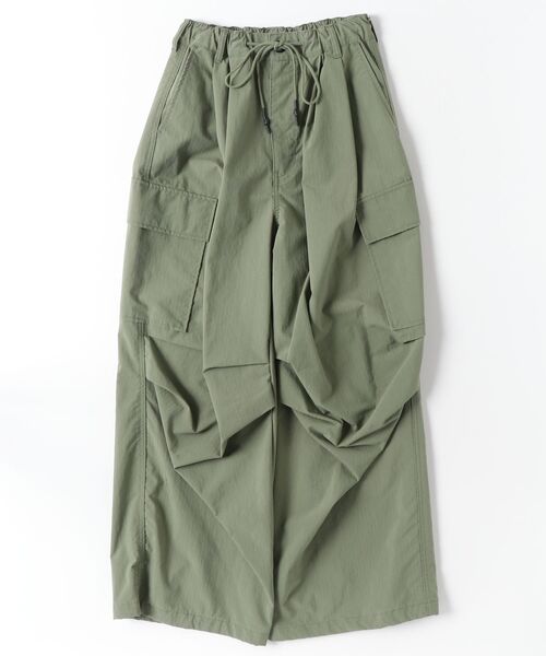 DOUBLE STANDARD CLOTHING(ダブルスタンダードクロージング)の「リップストップカーゴパンツ(カーゴパンツ・レディース・カーキ・36/38)」の16枚目の写真