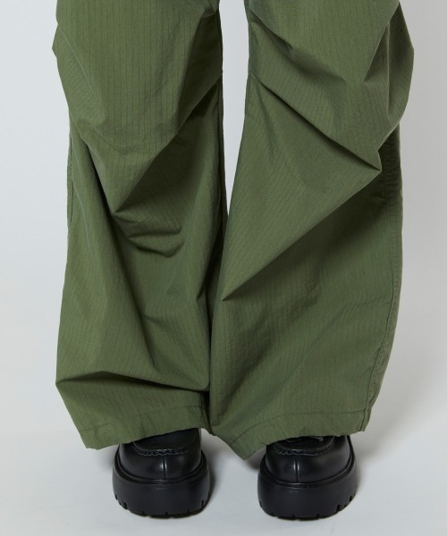 DOUBLE STANDARD CLOTHING(ダブルスタンダードクロージング)の「リップストップカーゴパンツ(カーゴパンツ・レディース・カーキ・36/38)」の12枚目の写真