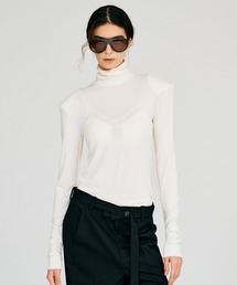 PRANK PROJECT | 【2026Autumn Pre-Order】パワショルハイネックトップ / Power Shoulder High-Neck Top(Tシャツ/カットソー)