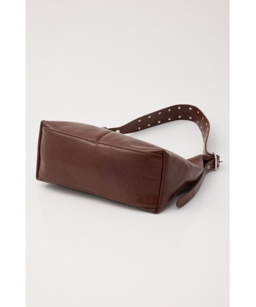 MOUSSY(マウジー)の「【26年AW新作】STUDS HANDLE バッグ(ショルダーバッグ・レディース・ブラック/ブラウン/ピンク・FREE)」の13枚目の写真