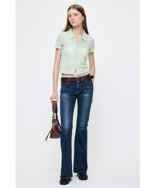 MOUSSY(マウジー)の「【26年AW新作】STUDS HANDLE バッグ(ショルダーバッグ・レディース・ブラック/ブラウン/ピンク・FREE)」の14枚目の写真