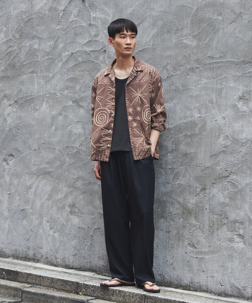 JOURNAL STANDARD relume(ジャーナルスタンダード レリューム)の「コンフォータブル ストレッチ オーバル イージースラックス(スラックス・メンズ・ブラック/グレー/ブラック系その他・MEDIUM/SMALL/LARGE)」の16枚目の写真