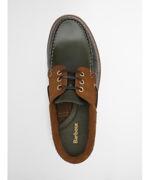 Barbour(バブアー)の「デッキボート シューズ(その他シューズ・メンズ・ベージュ/オリーブ/ブラウン・8/9)」の8枚目の写真