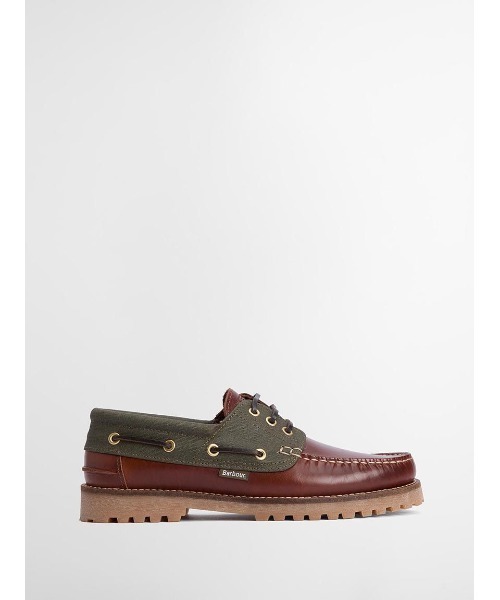 Barbour(バブアー)の「デッキボート シューズ(その他シューズ・メンズ・ベージュ/オリーブ/ブラウン・8/9)」の11枚目の写真