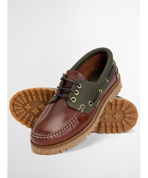 Barbour(バブアー)の「デッキボート シューズ(その他シューズ・メンズ・ベージュ/オリーブ/ブラウン・8/9)」の16枚目の写真