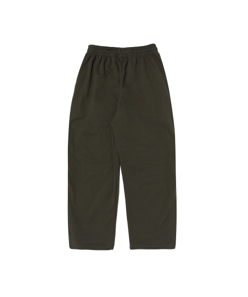OUNDERR(オアンダーアール)の「REVERSE サークルロゴワイドパンツ(カーキ)(スウェットパンツ・レディース・その他・MEDIUM/LARGE)」の2枚目の写真