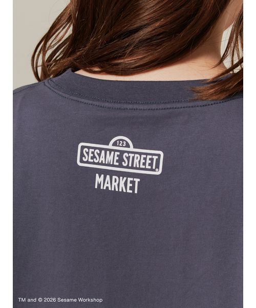 SESAME STREET(セサミストリート)の「フォトアートTシャツ(Tシャツ/カットソー・レディース・ホワイト/ライトグレー/ネイビー・L/M)」の10枚目の写真