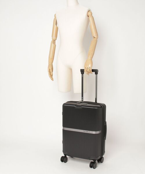 Samsonite（サムソナイト）の「サムソナイト MINTER スピナー55/20 ブラック（スーツケース/キャリーバッグ・メンズ・ブラック・S）」の2枚目の写真