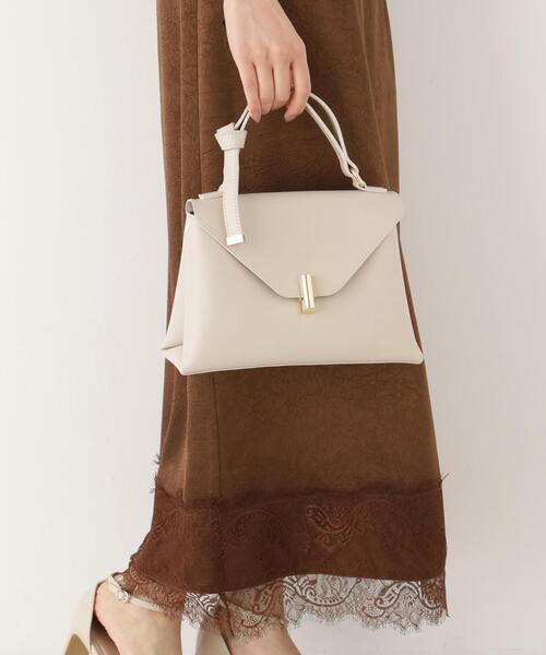 PROPORTION BODY DRESSING(プロポーションボディドレッシング)の「ノットワンハンドルバッグ / 1216281900(ショルダーバッグ・レディース・ブラウン/オフホワイト/ブルー・フリ-)」の1枚目の写真