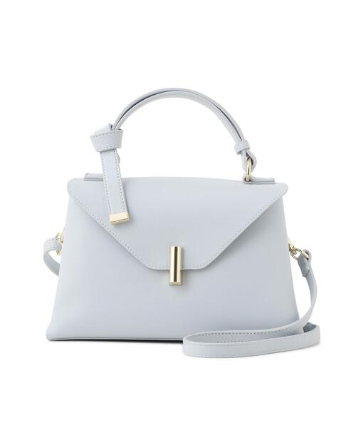 PROPORTION BODY DRESSING(プロポーションボディドレッシング)の「ノットワンハンドルバッグ / 1216281900(ショルダーバッグ・レディース・ブラウン/オフホワイト/ブルー・フリ-)」の5枚目の写真
