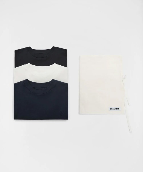 JIL SANDER(ジルサンダー)の「T-SHIRT SS 3 PACK EMB(Tシャツ/カットソー・メンズ・その他1/その他・XL/S/M/L)」の1枚目の写真