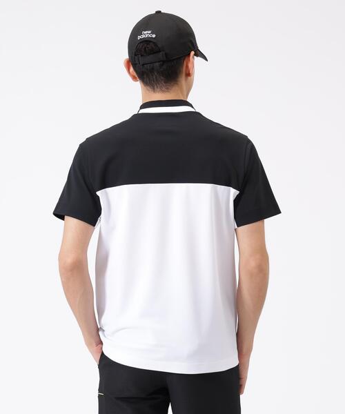 New Balance Golf（ニューバランスゴルフ）の「超速乾 UV 防透 半袖 モックネック プルオーバー (MENS)（Tシャツ/カットソー・メンズ・ブルー系その他・X-LARGE/LARGE/XX-LARGE）」の14枚目の写真