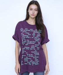 L26 WONDERFUL T-SHIRT(PURPLE)