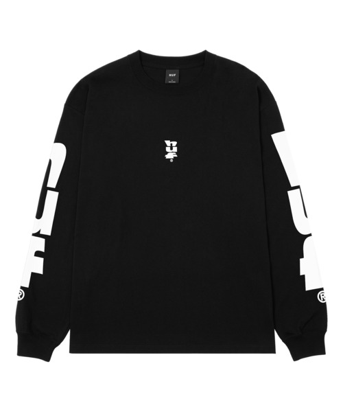 HUF(ハフ)の「MEGABLAST LS TEE(Tシャツ/カットソー・メンズ・ホワイト/ブラック/ネイビー/ブラウン・M/S/XXL/XS/XL/L)」の7枚目の写真