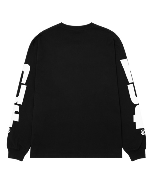 HUF(ハフ)の「MEGABLAST LS TEE(Tシャツ/カットソー・メンズ・ホワイト/ブラック/ネイビー/ブラウン・M/S/XXL/XS/XL/L)」の8枚目の写真