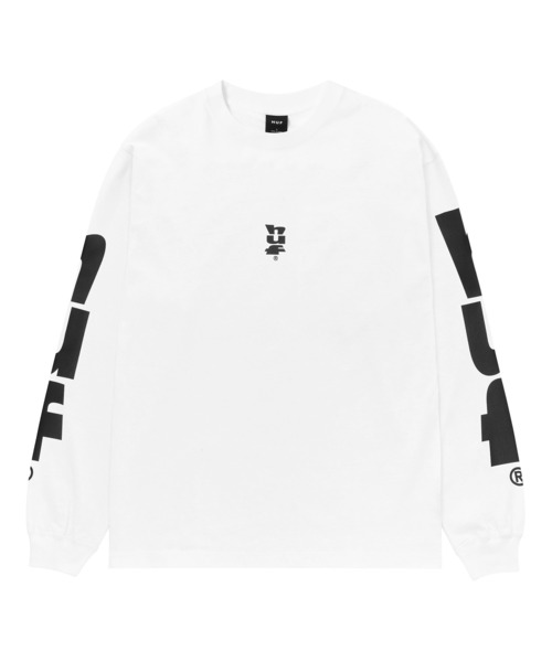 HUF(ハフ)の「MEGABLAST LS TEE(Tシャツ/カットソー・メンズ・ホワイト/ブラック/ネイビー/ブラウン・M/S/XXL/XS/XL/L)」の5枚目の写真