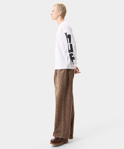 HUF(ハフ)の「MEGABLAST LS TEE(Tシャツ/カットソー・メンズ・ホワイト/ブラック/ネイビー/ブラウン・M/S/XXL/XS/XL/L)」の14枚目の写真