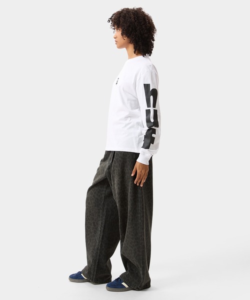 HUF(ハフ)の「MEGABLAST LS TEE(Tシャツ/カットソー・メンズ・ホワイト/ブラック/ネイビー/ブラウン・M/S/XXL/XS/XL/L)」の17枚目の写真